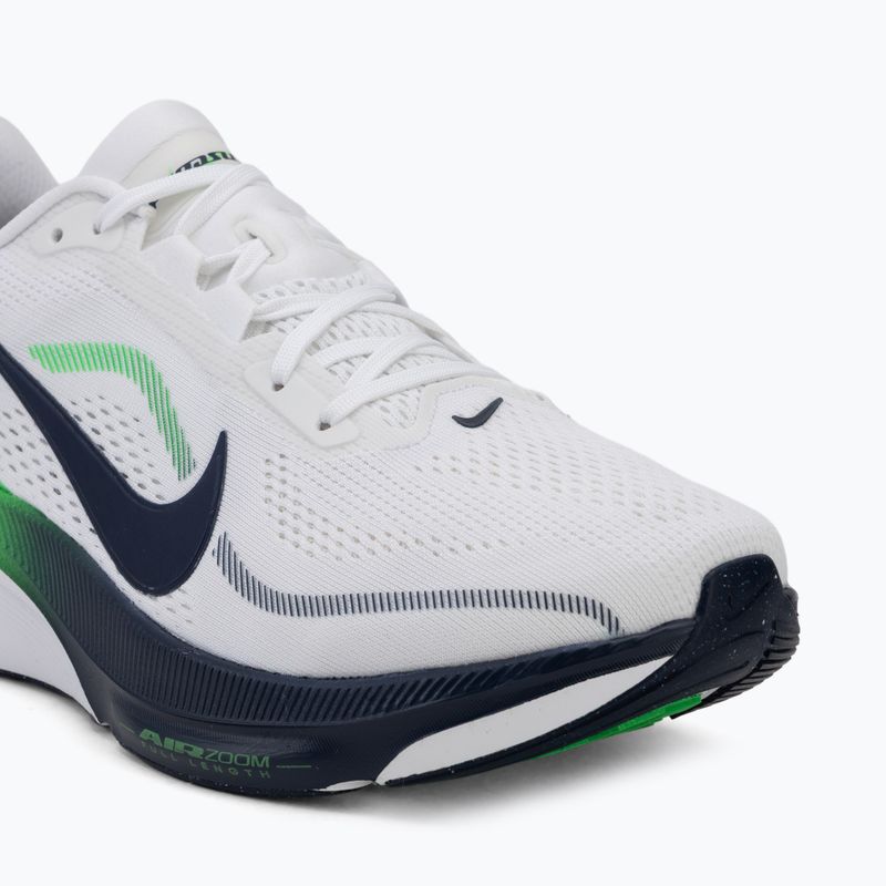 Buty do biegania męskie Nike Pegasus 42 white/green spark/midnight navy 7