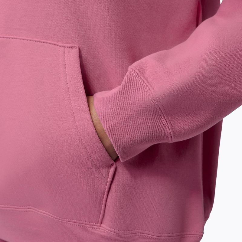 Bluza damska Jordan Fleece Hoodie desert berry/white 7