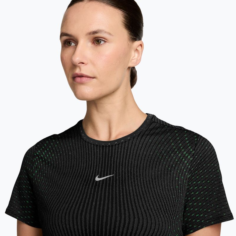 Koszulka do biegania damska Nike Swift Aero-Fit black/light green spark 3