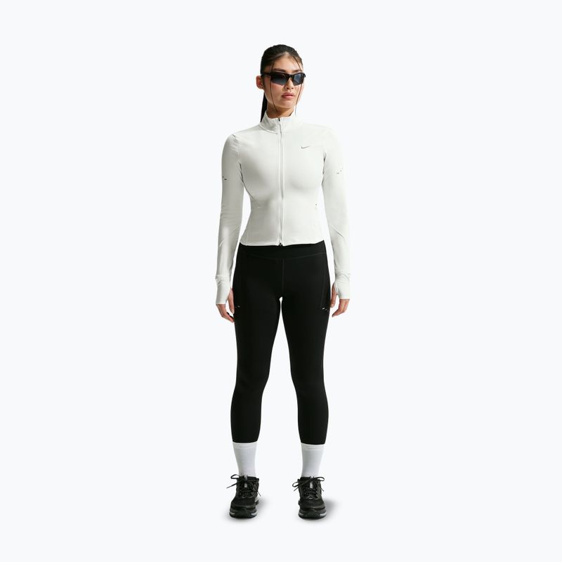 Bluza do biegania damska Nike Swift Dri-Fit Full Zip sail 2