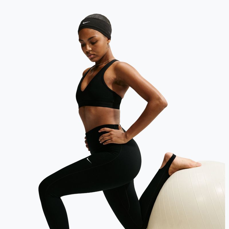 Legginsy treningowe damskie Nike One black/white 8