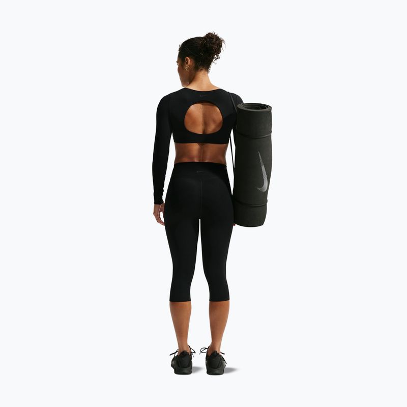 Biustonosz treningowy Nike Zenvy black/cool grey 3