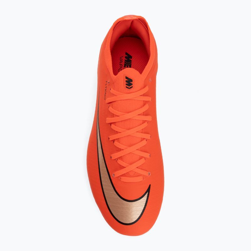 Buty piłkarskie dziecięce Nike Jr. Mercurial Vapor 17 Pro AG bright crimson/blur 5