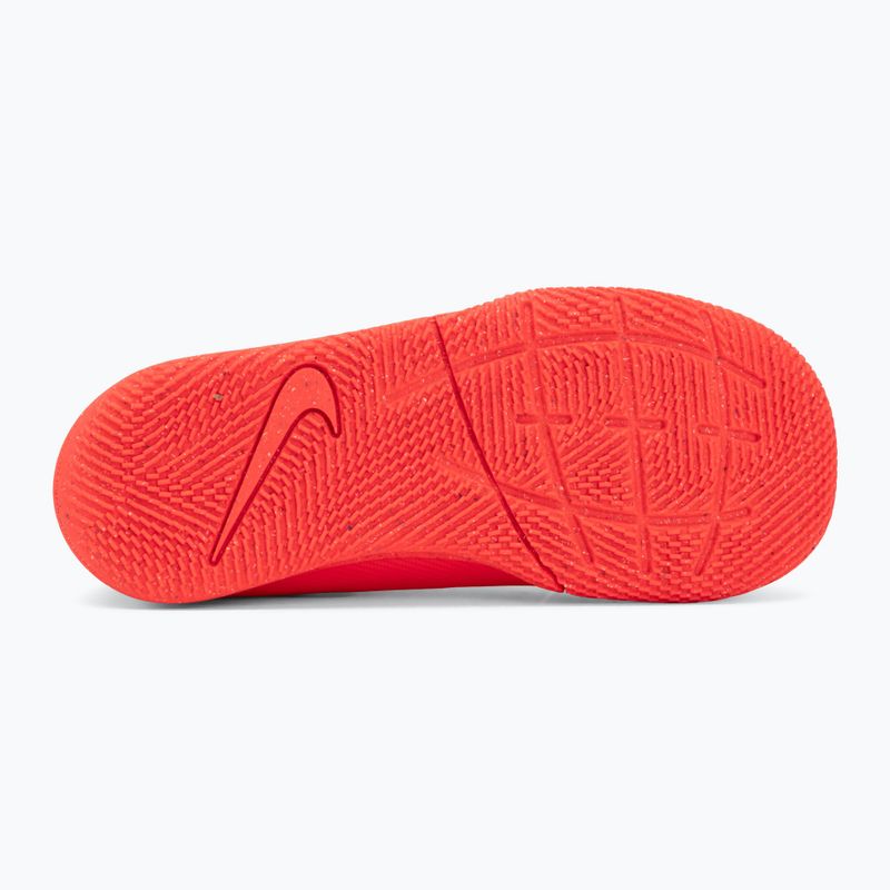 Buty piłkarskie dziecięce Nike Jr. Mercurial Vapor 17 Club IR1212 bright crimson/blur 4