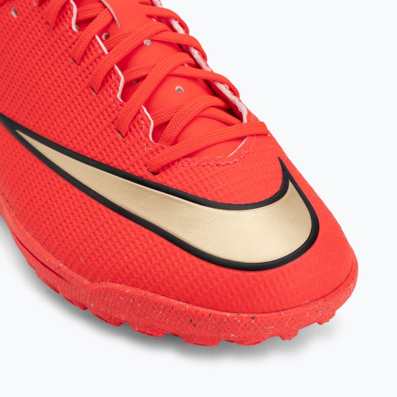Buty piłkarskie dziecięce Nike Jr. Mercurial Vapor 17 Club bright crimson/blur 7