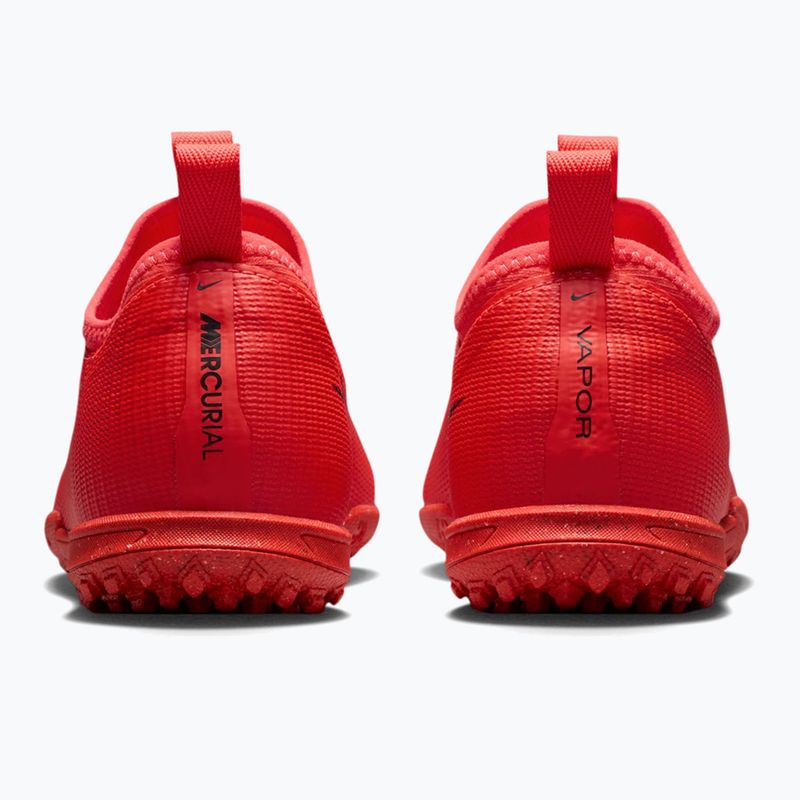 Buty piłkarskie dziecięce Nike Jr. Mercurial Vapor 17 Academy TF bright crimson/blur 9