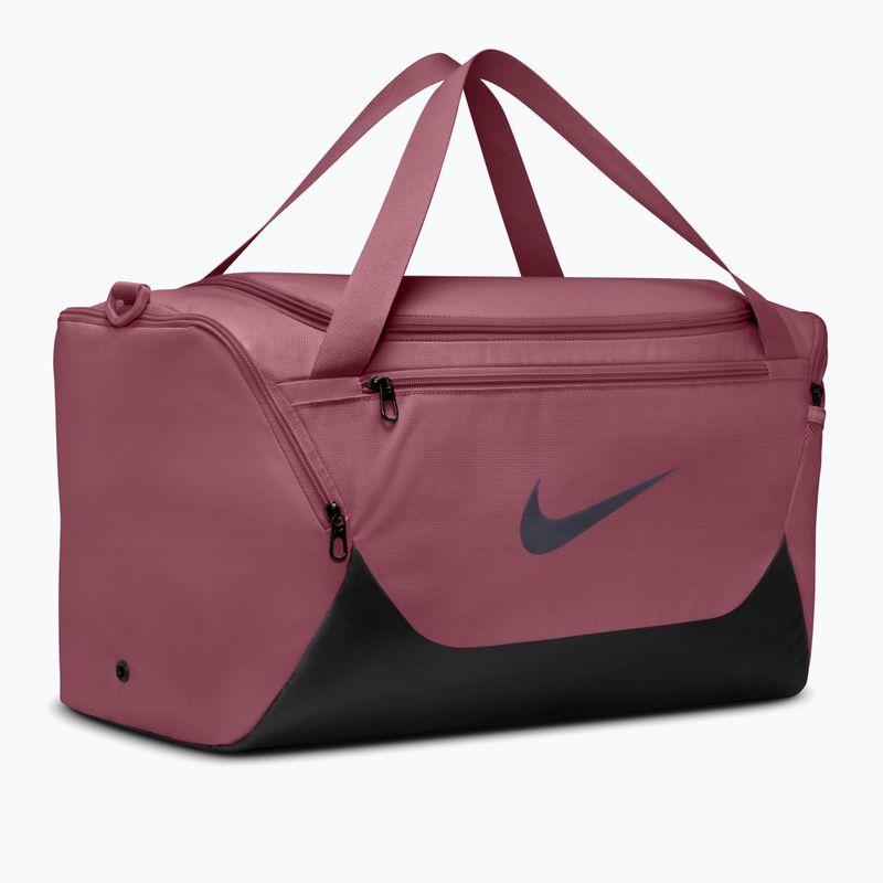 Torba treningowa Nike Brasilia 40 l pink smoke/black/gridiron 3