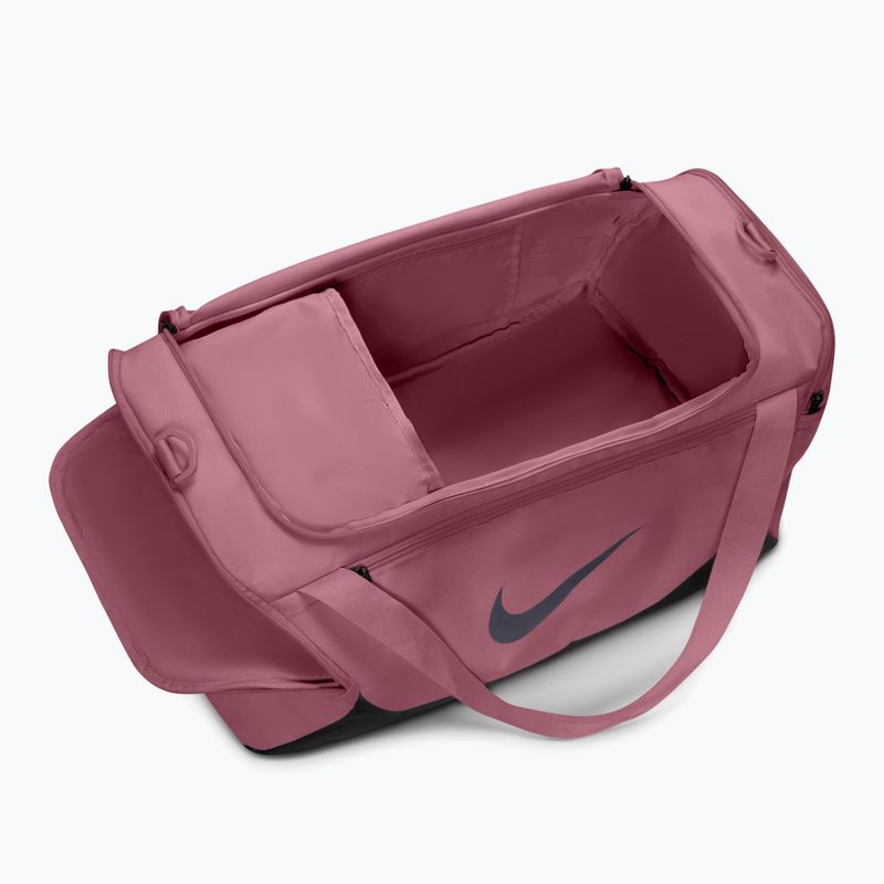 Torba treningowa Nike Brasilia 40 l pink smoke/black/gridiron 5