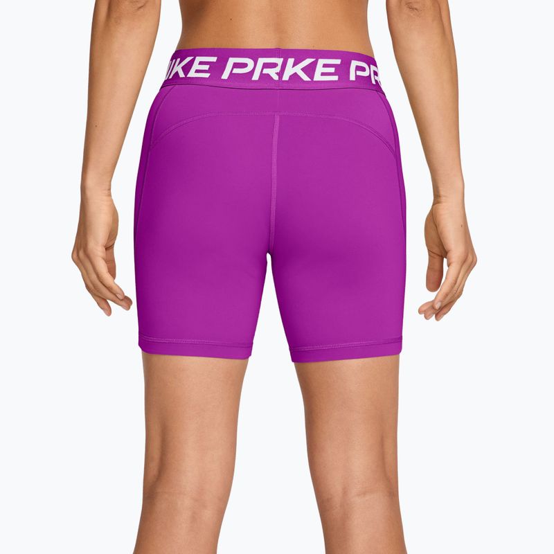 Spodenki damskie Nike Pro 365 vivid purple/white 2