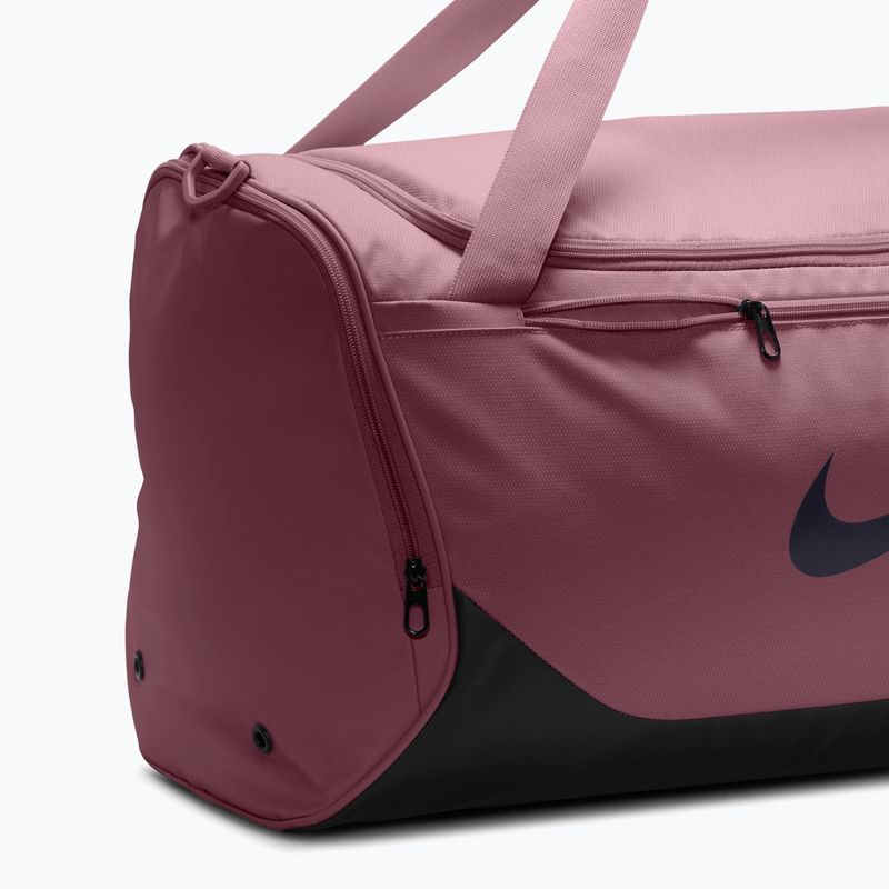Torba treningowa Nike Brasilia 60 l pink smoke/black/gridiron 6