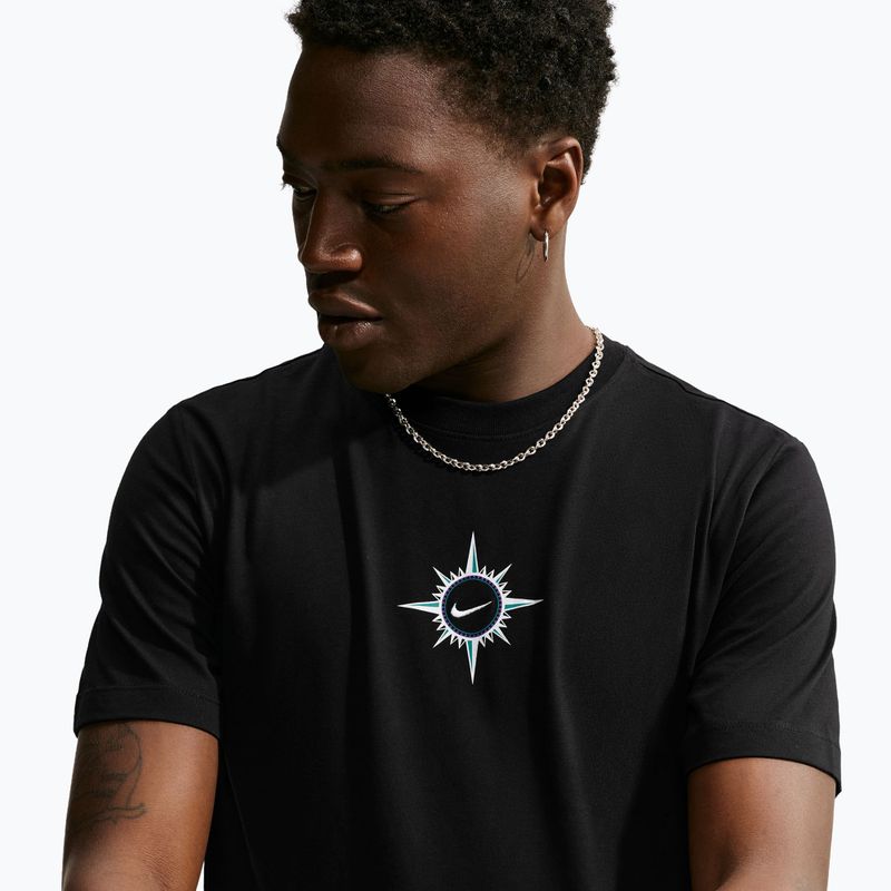Koszulka do biegania męska Nike Dri-Fit Graphic black/action grape 4