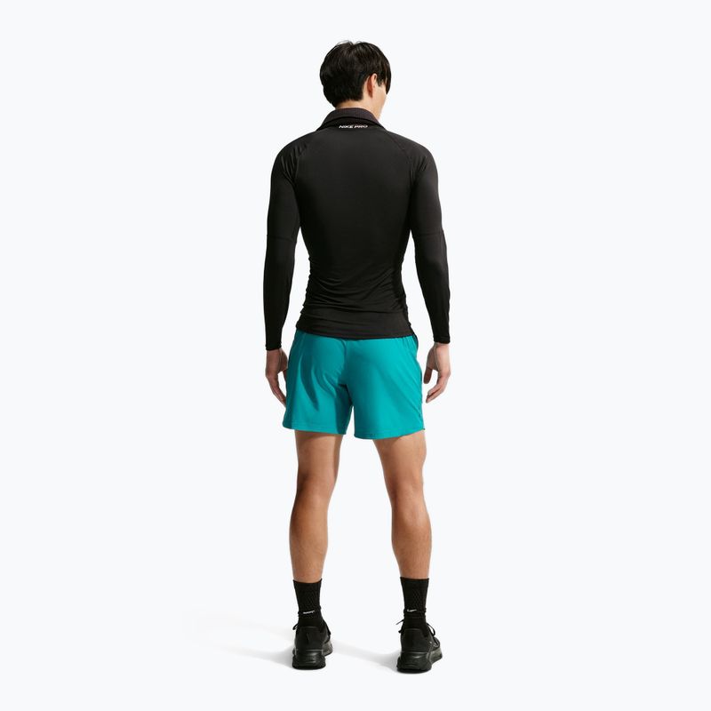 Spodenki męskie Nike Pro Training Dri-Fit 6" energy/bright spruce 3