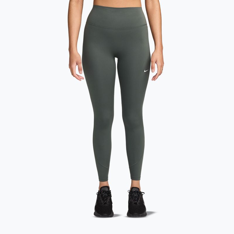 Legginsy damskie Nike One camo green/camo green/jade horizon/white