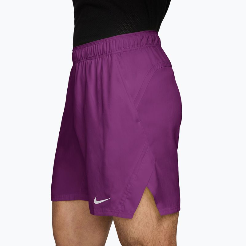 Spodenki tenisowe męskie Nike Court Victory bold berry/white 3