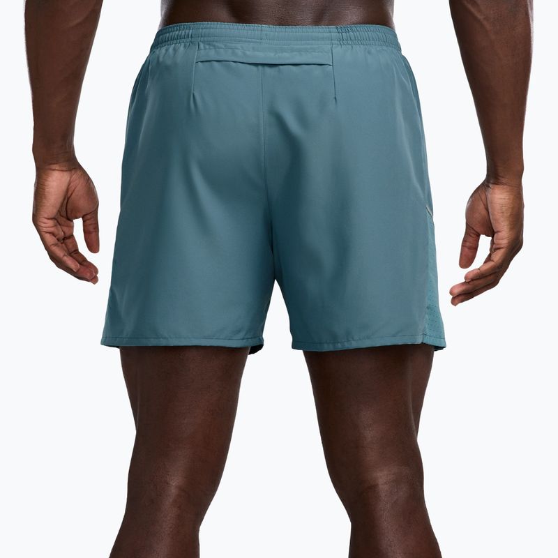 Spodenki do biegania męskie Nike Miler Dri-Fit 2in1 5" IF2044 smokey blue/cerulean 2