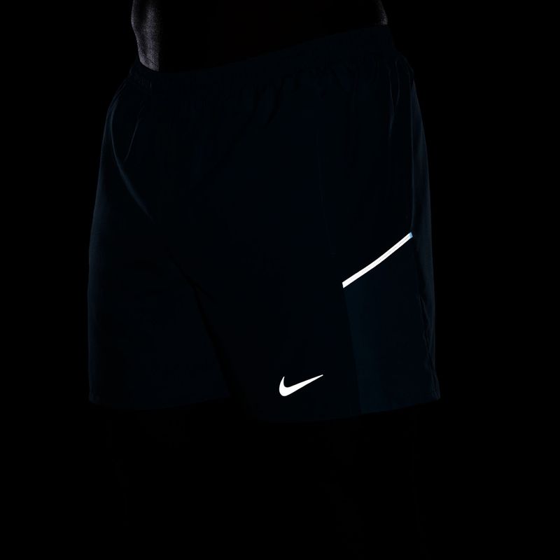 Spodenki do biegania męskie Nike Miler Dri-Fit 2in1 5" IF2044 smokey blue/cerulean 5