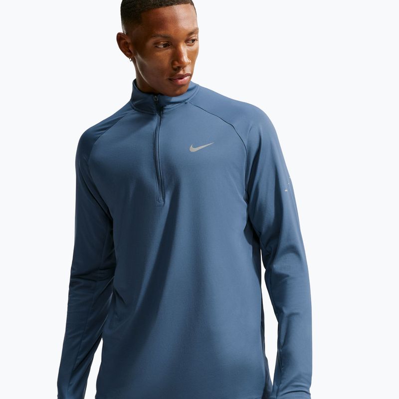 Bluza do biegania męska Nike Stride 1/4 Zip Dri-Fit new slate 4