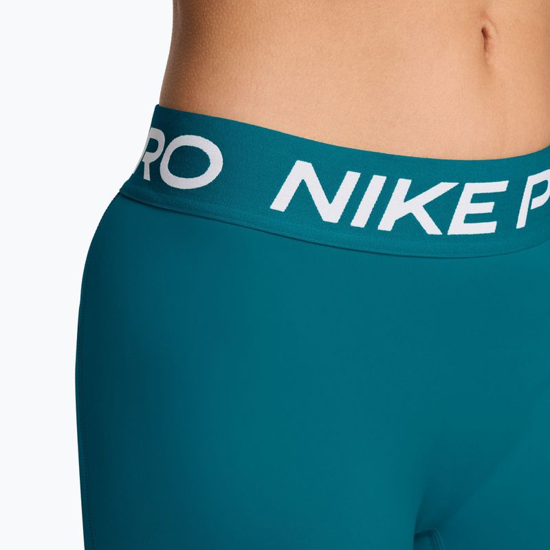 Spodenki damskie Nike Pro 365 bright spruce/white 4
