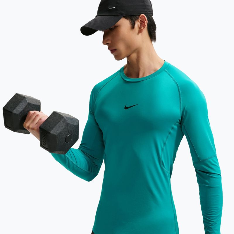 Longsleeve treningowy męski Nike Pro Dri-Fit Tight Fitness energy/black 6