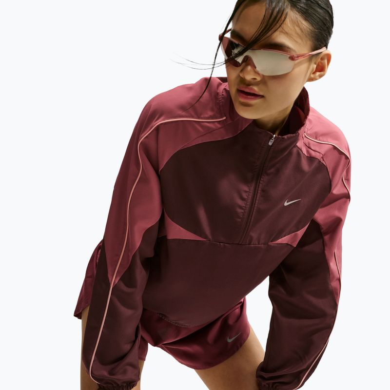 Kurtka do biegania damska Nike Tempo mystic dates/pink smoke/rust pink/peony 6