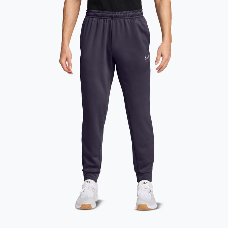 Spodnie męskie Nike Flex Dri-Fit UV Fleece purple dynasty/white