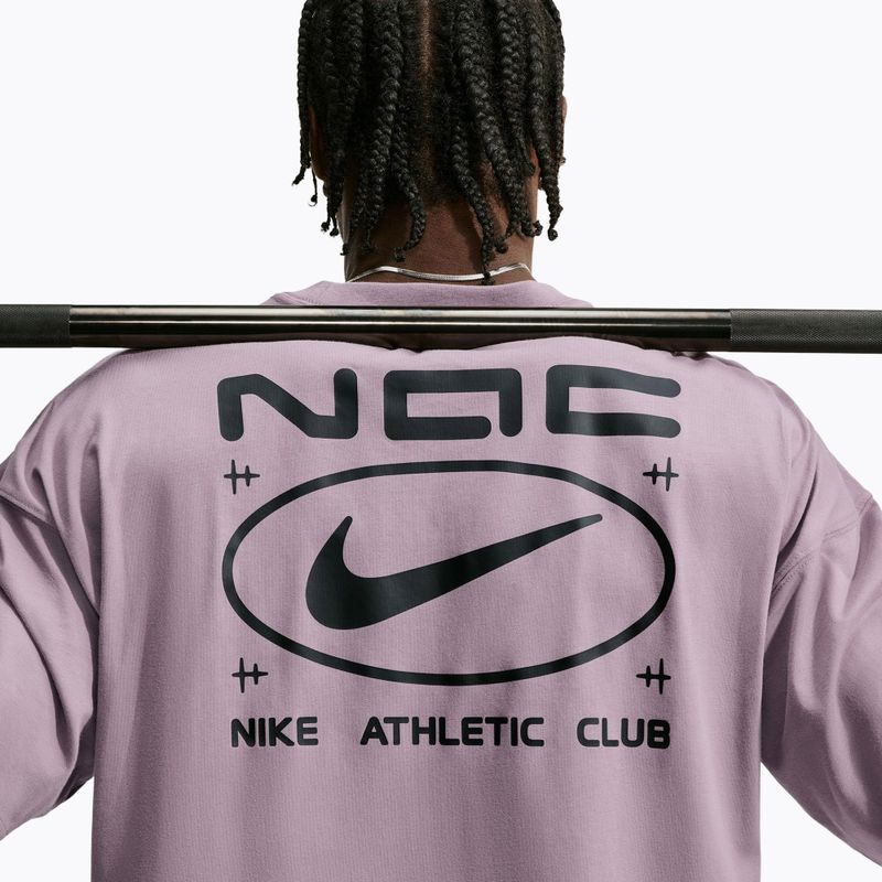 Koszulka treningowa męska Nike N.A.C. purple smoke/black 5