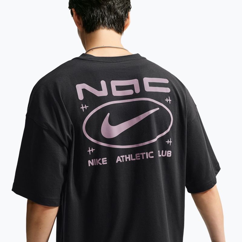 Koszulka treningowa męska Nike N.A.C. black/purple smoke 5
