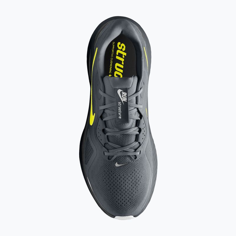 Buty do biegania męskie Nike Structure 26 Cool Grey/Dark Smoke Grey/Lemon Venom 2