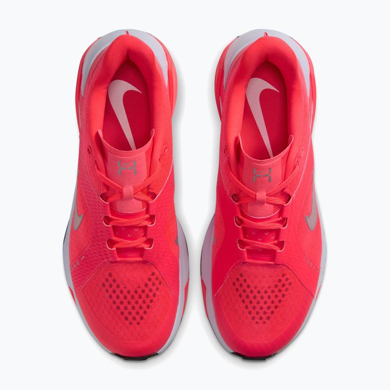 Buty treningowe męskie Nike Hybrid RN laser crimson/metallic silver 3
