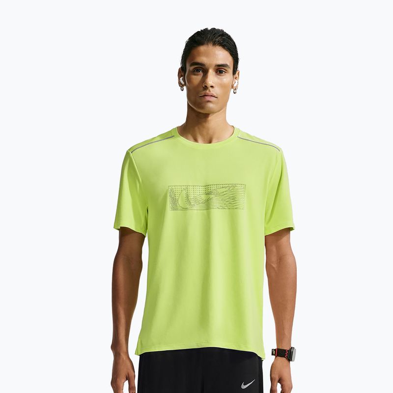Koszulka do biegania męska Nike Miler light lemon twist
