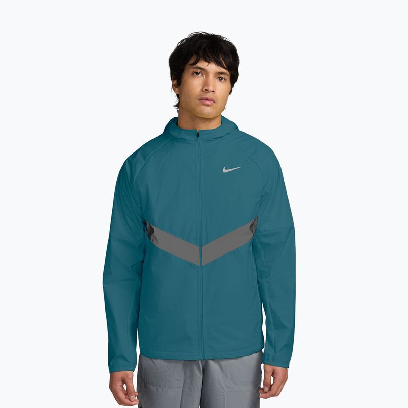 Kurtka do biegania męska Nike Miler Therma-Fit Repel Winterized bright spruce/black