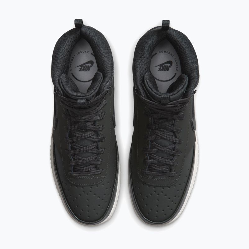 Buty męskie Nike Court Vision Mid Winter newsprint/light bone/off noir/newsprint 3