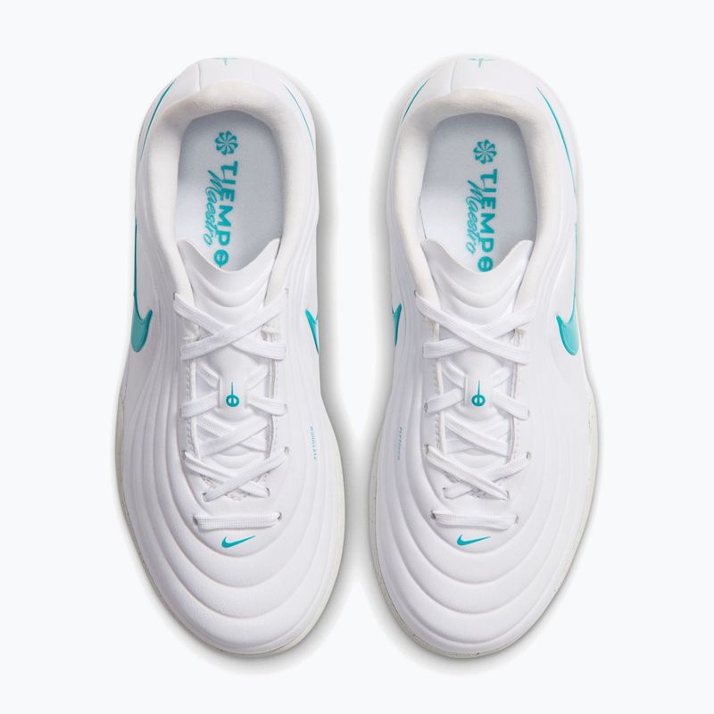 Buty piłkarskie dziecięce Nike Tiempo Maestro Academy Jr TF white/white/dusty cactus 3