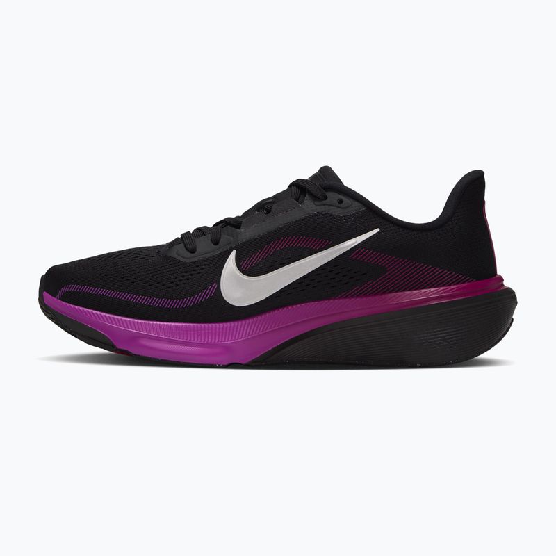 Buty do biegania damskie Nike Pegasus 42 black/vivid purple/metallic silver 2