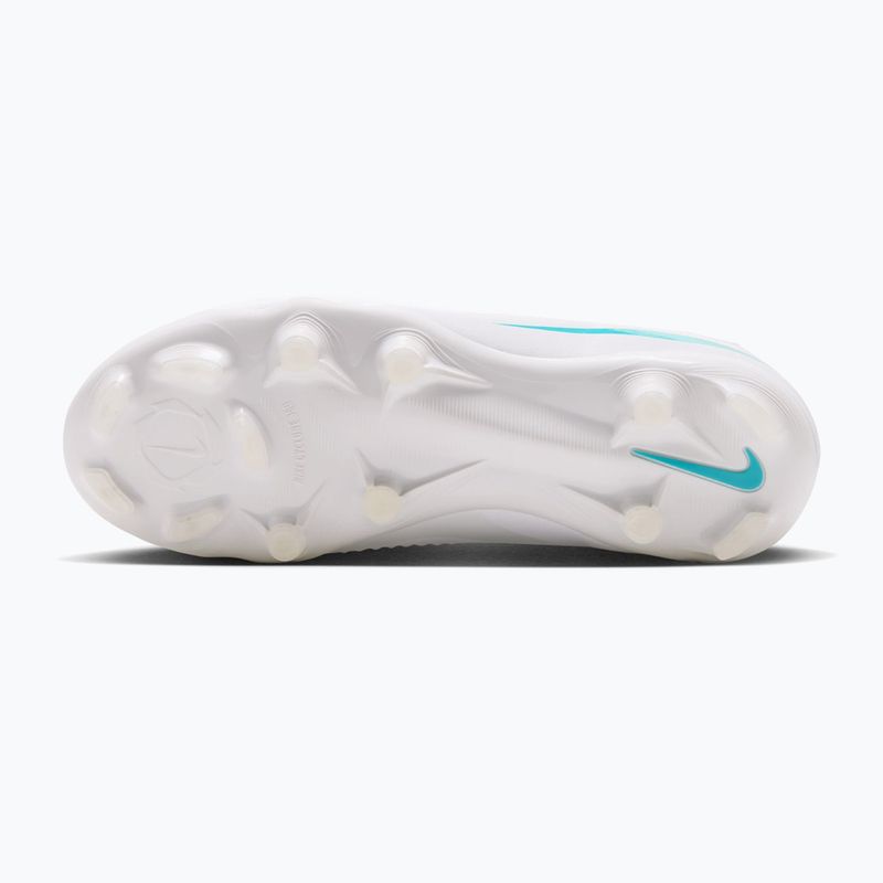 Buty piłkarskie dziecięce Nike Phantom 6 High Academy Jr FG/MG white/white/dusty cactus 4