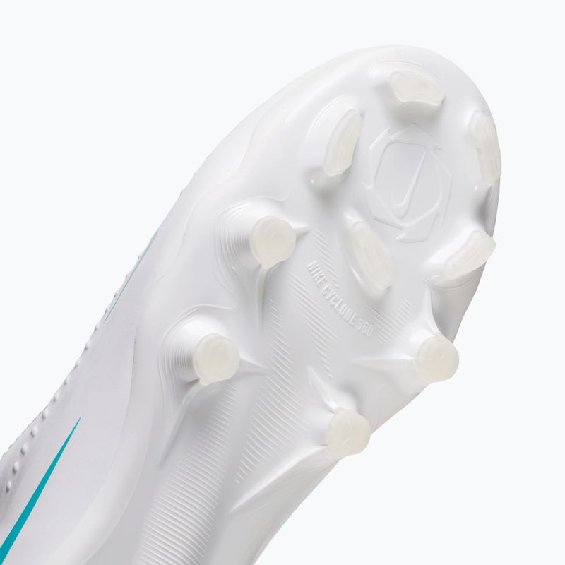 Buty piłkarskie dziecięce Nike Phantom 6 High Academy Jr FG/MG white/white/dusty cactus 5