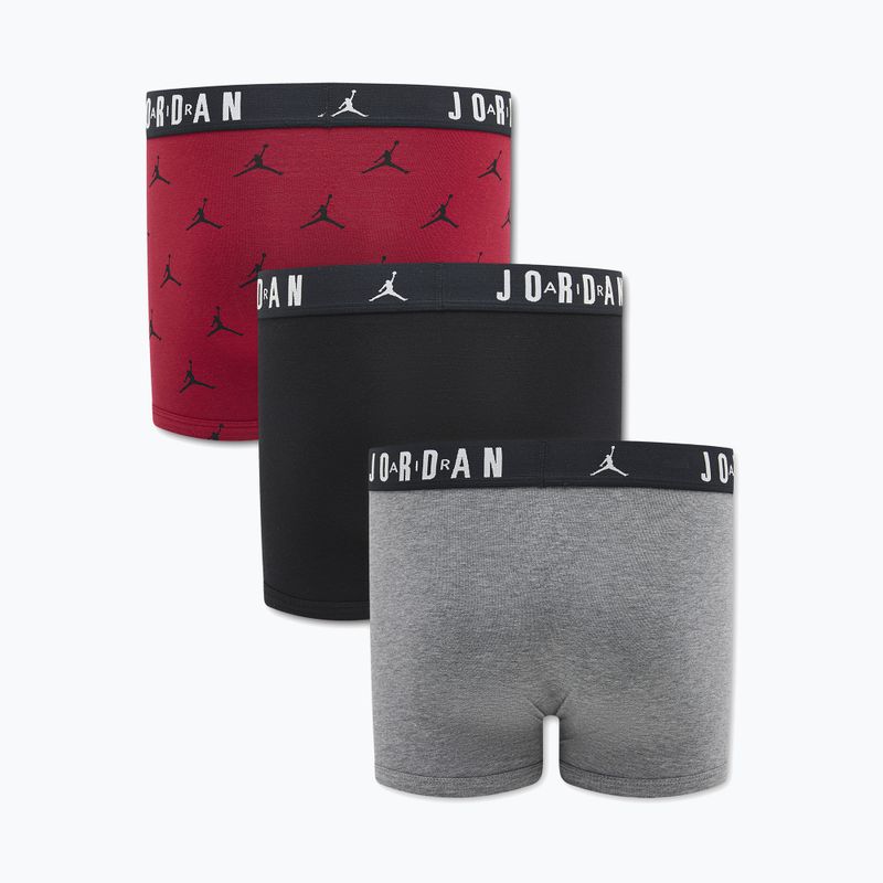 Bokserki dziecięce Nike Jordan JHB Flight Cotton Essential 3 pary gym red 8