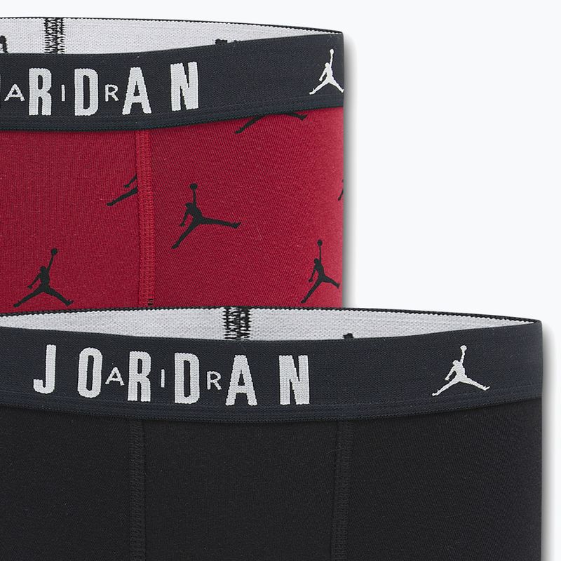 Bokserki dziecięce Jordan JHB Flight Cotton Essential 3 pary gym red 3