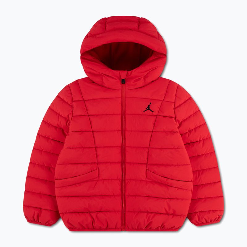 Kurtka dziecięca Jordan Midweight Puffer W/Pipping university red