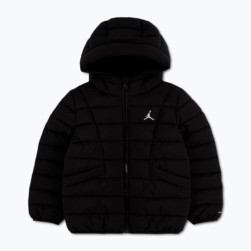 Kurtka dziecięca Jordan Midweight Puffer W/Pipping black