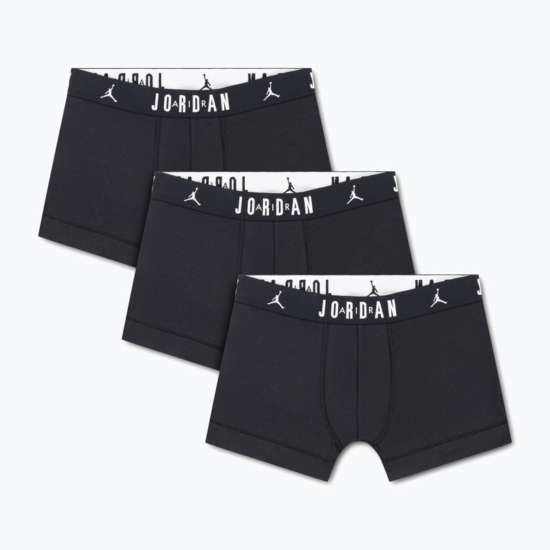 Bokserki męskie Nike Jordan Flight Cotton Trunk 3pk black