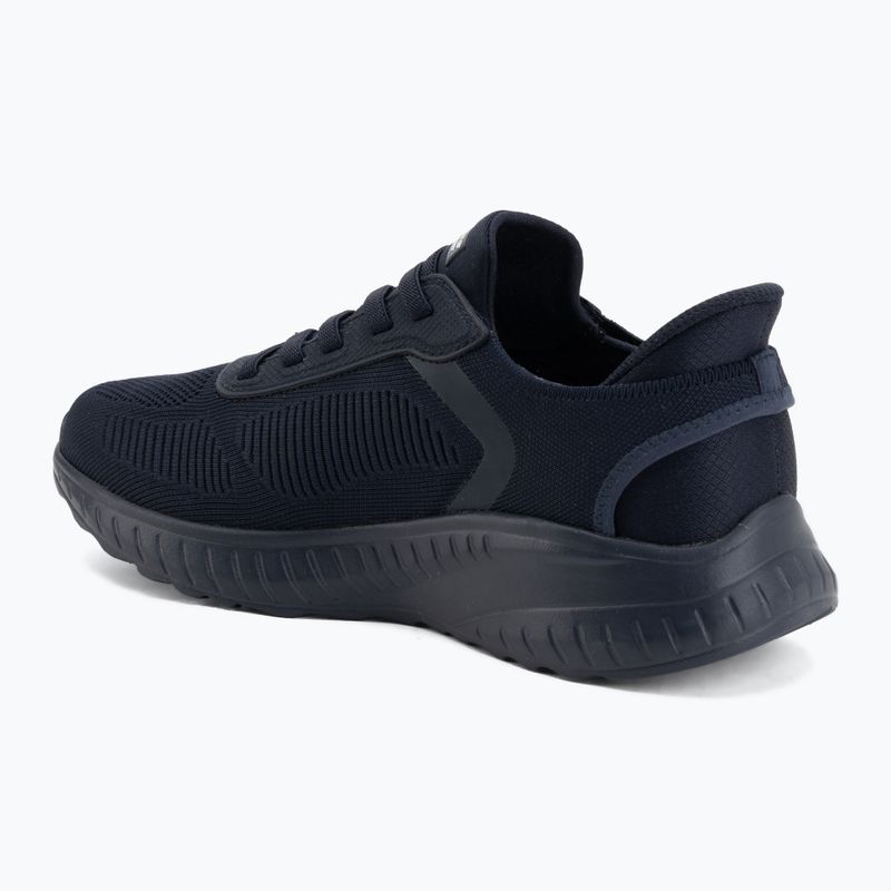 Buty męskie SKECHERS Bobs Squad Chaos Solid Step blue 3
