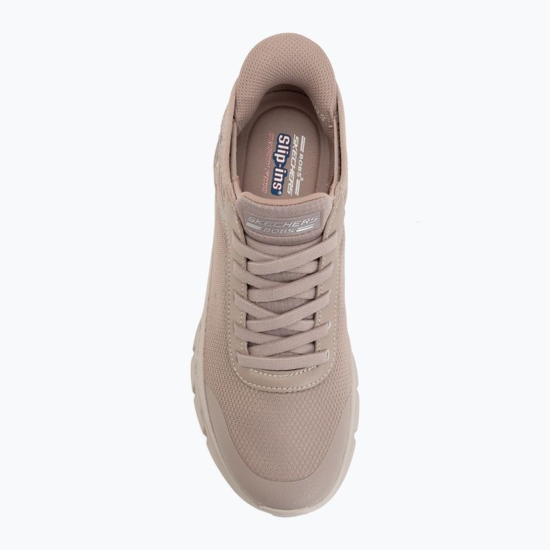 Buty damskie SKECHERS Bobs B Flex Hi Linear Force gray 5