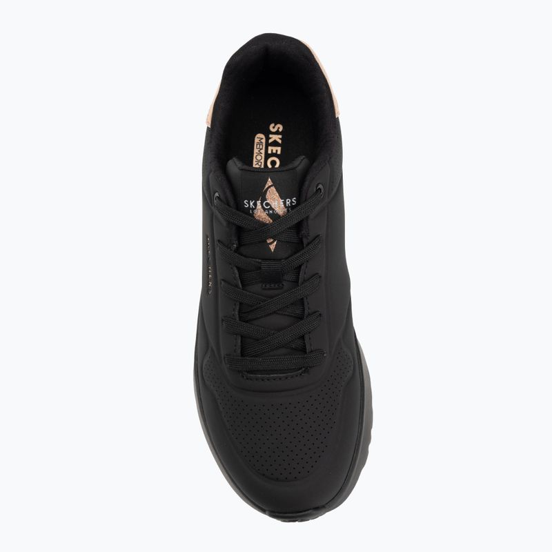 Buty damskie SKECHERS Uno Lite Shimmer Along black 5