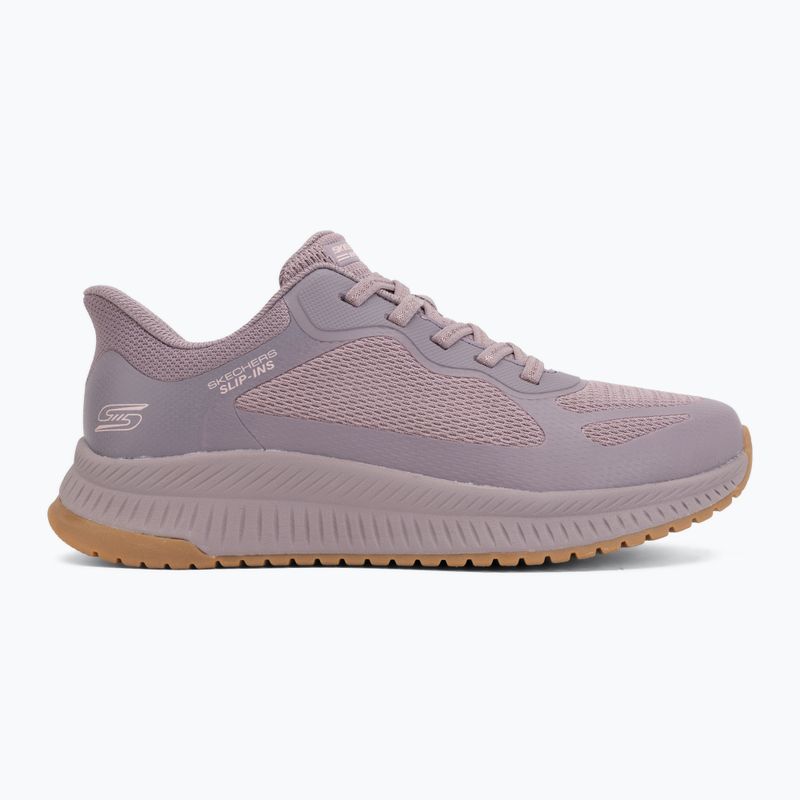 Buty damskie SKECHERS Bobs Squad 4 Staple Look purple 2