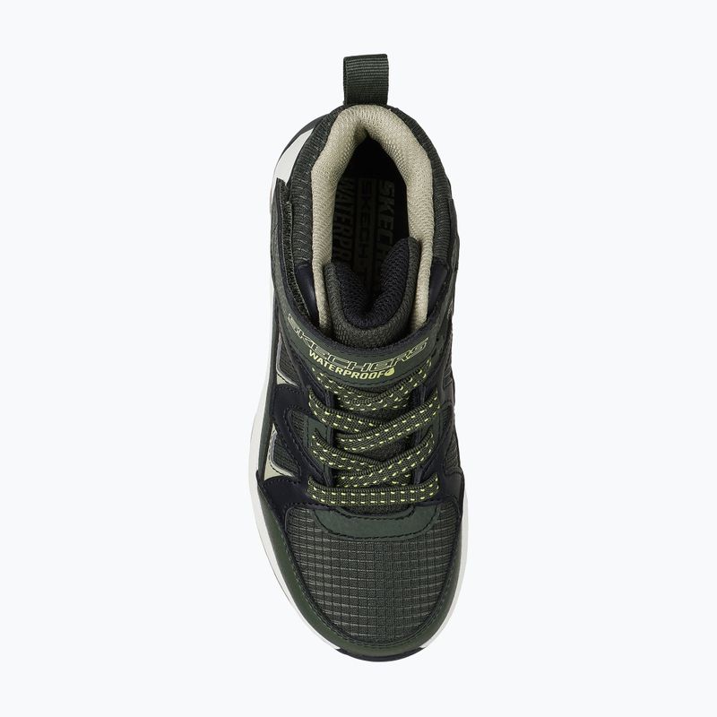 Buty dziecięce SKECHERS Storm Blazer Drizzle Squad olive/black 12