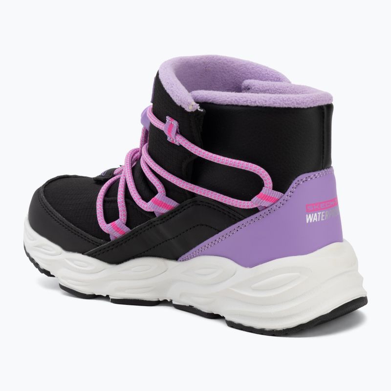 Śniegowce dziecięce SKECHERS Turbo Tread Black 3