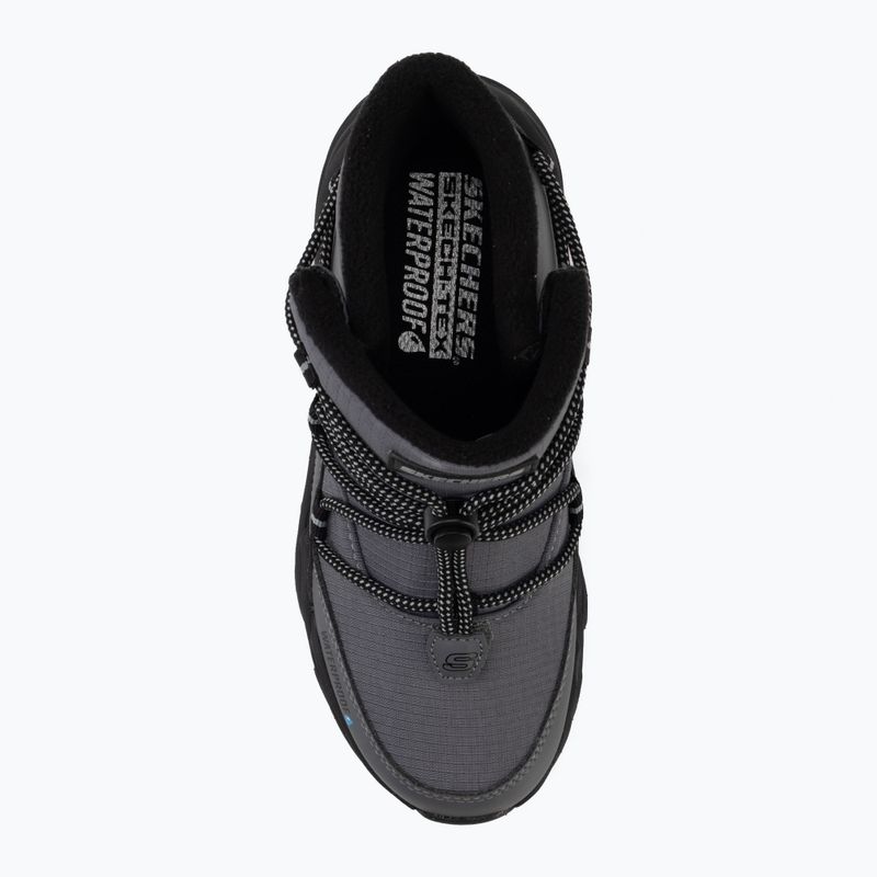Buty zimowe dziecięce SKECHERS Turbo Tread Storm Glider gray 5