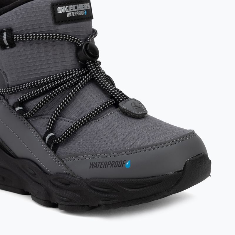 Buty zimowe dziecięce SKECHERS Turbo Tread Storm Glider gray 7