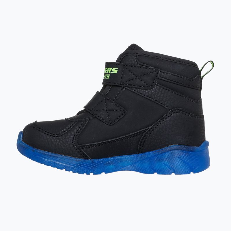 Buty dziecięce SKECHERS Illumi-Brights Splash Beams black/blue/lime 11